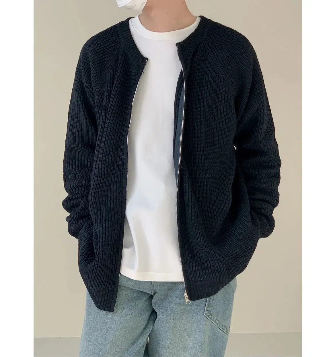 Retro Knitted Cardigan Sweater Jacket
