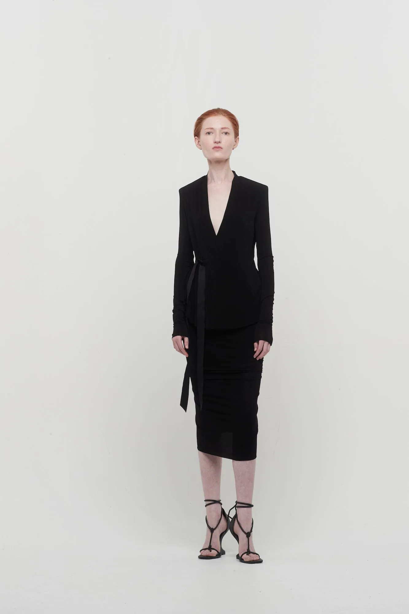 Rick Owens Shrimp Skirt in Black