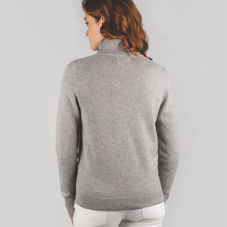 Schoffel Ladies Merino Roll Neck Jumper