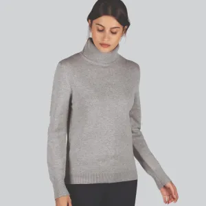 Schoffel Ladies Merino Roll Neck Jumper