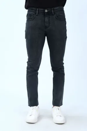 Slim Fit Black Pants