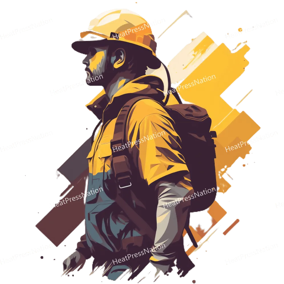 Splatter Construction Yellow Design