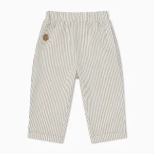 Striped Organic Cotton Pants
