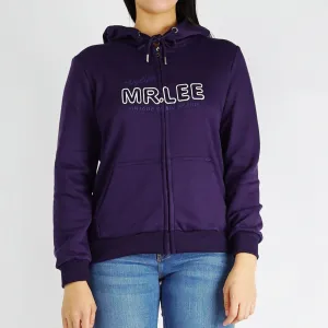 Stylistic Mr. Lee Ladies Basic Hoodie Jacket for Women Trendy Fashion High Quality Apparel Comfortable Casual Jacket for Women Regular Fit 124530 (Navy)