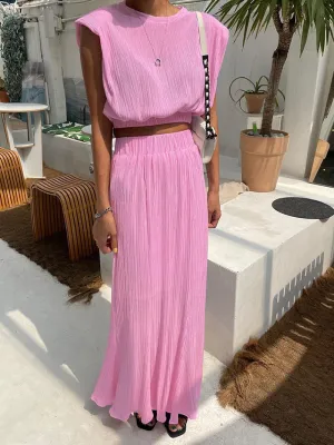Tarn - Elegant Maxi Skirt Set Outfit