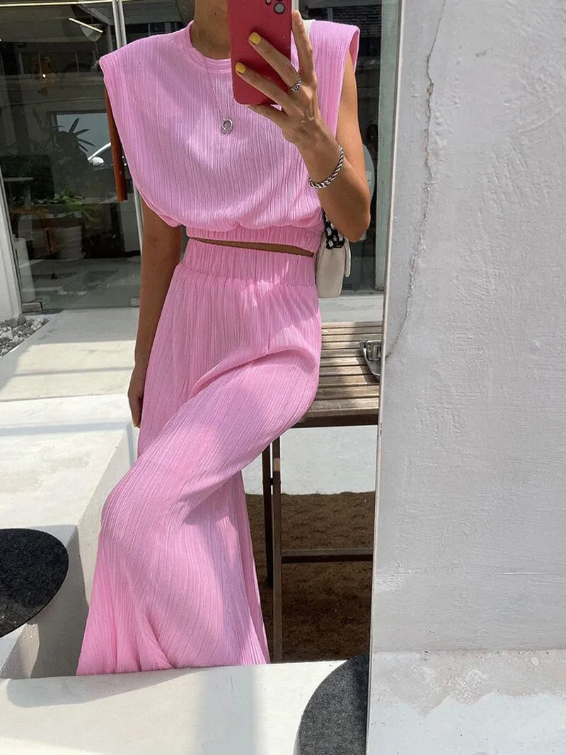 Tarn - Elegant Maxi Skirt Set Outfit