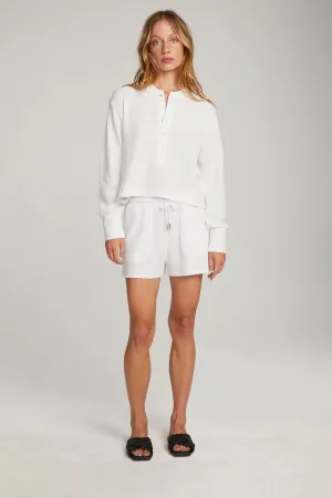 Thayne White Long Sleeve- White