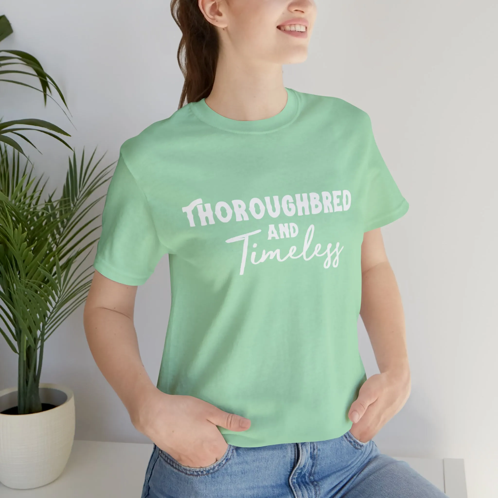 Thoroughbred & Timeless Short Sleeve Tee