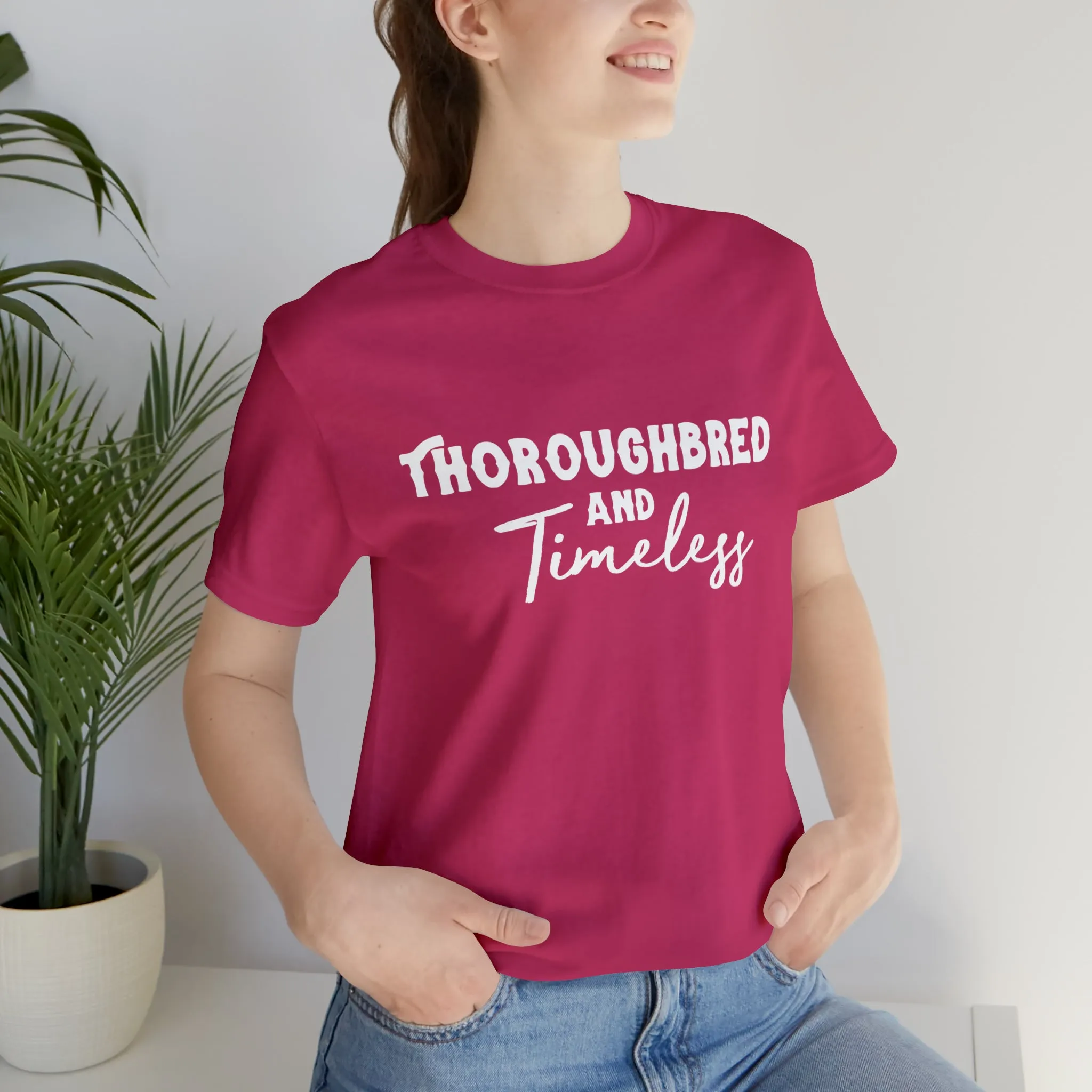 Thoroughbred & Timeless Short Sleeve Tee