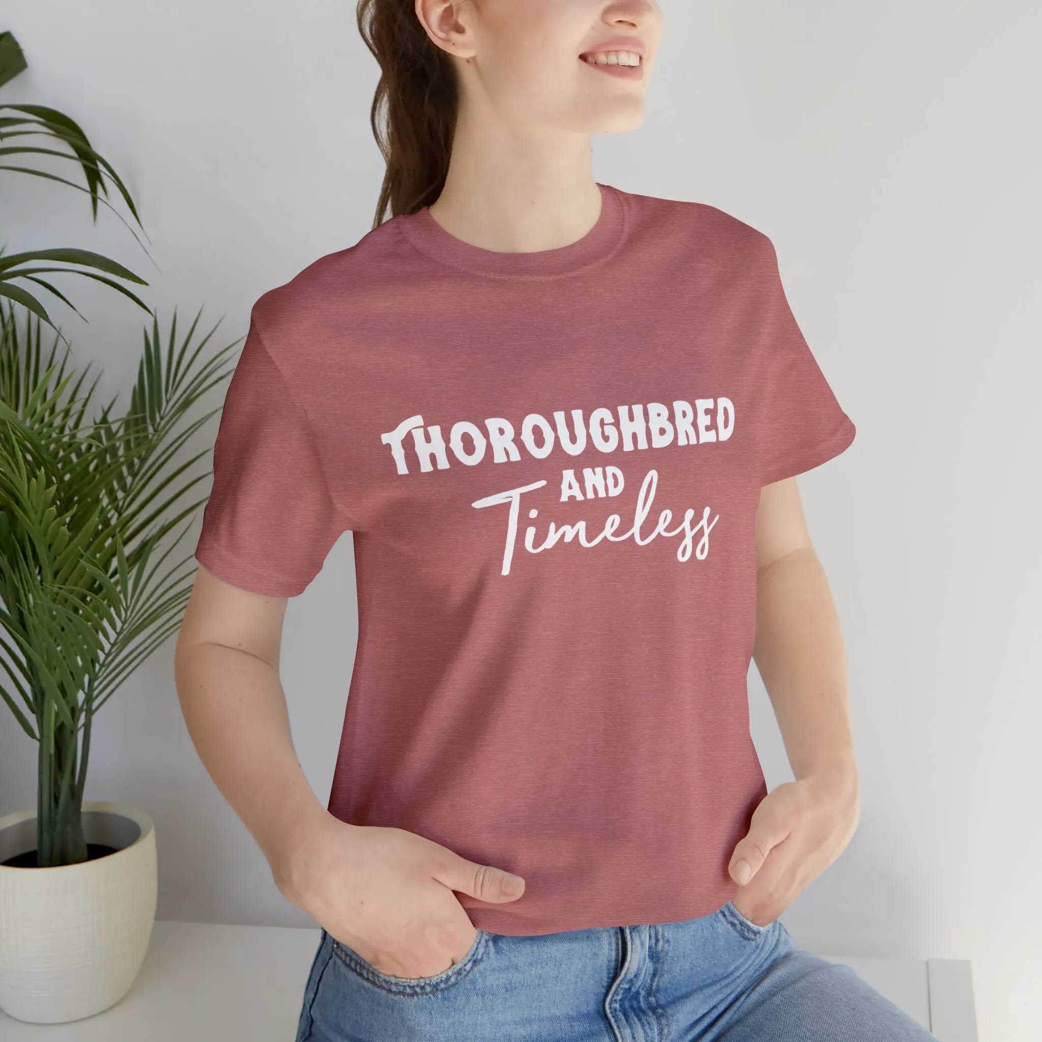 Thoroughbred & Timeless Short Sleeve Tee