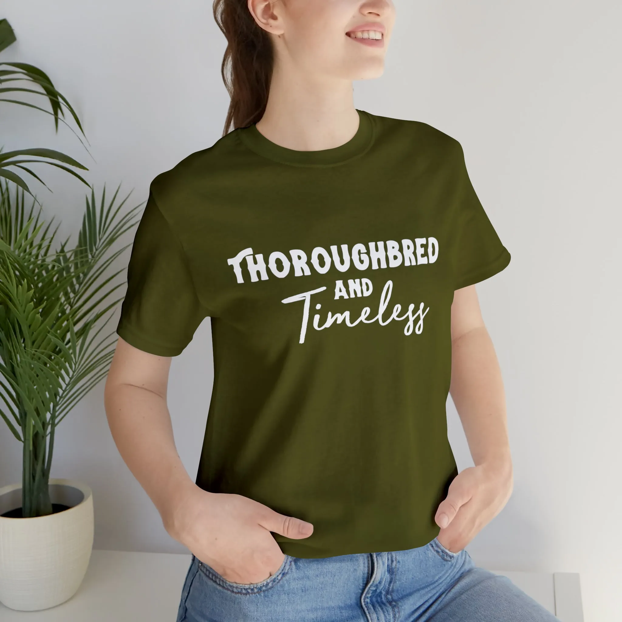 Thoroughbred & Timeless Short Sleeve Tee