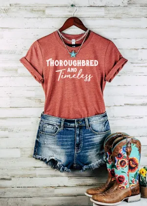 Thoroughbred & Timeless Short Sleeve Tee