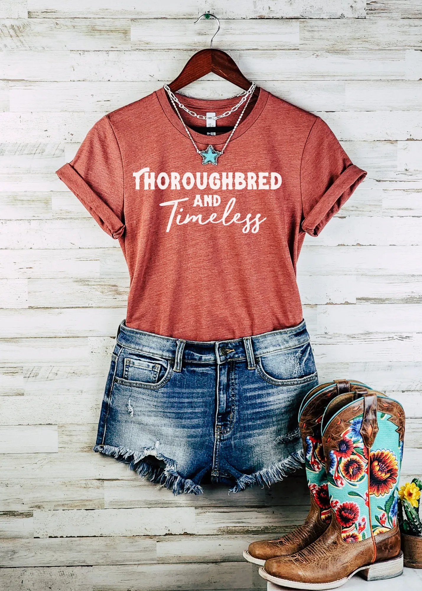 Thoroughbred & Timeless Short Sleeve Tee