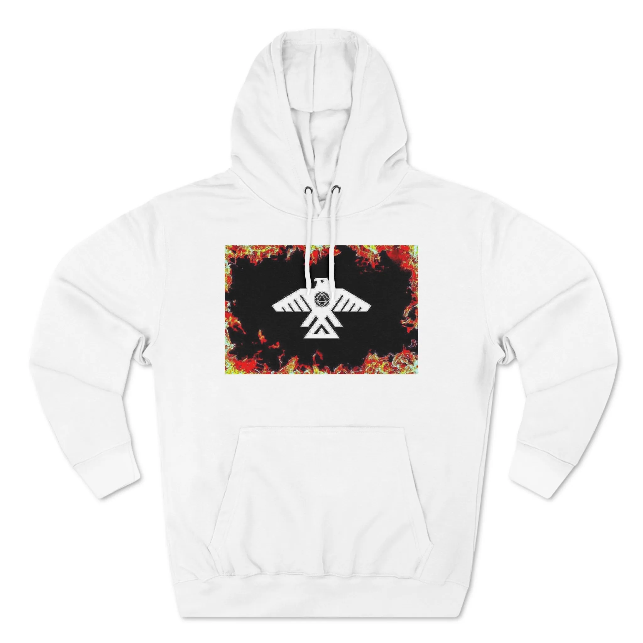 (Through The Flames Recovery Thunderbird) Unisex Premium Pullover Hoodie