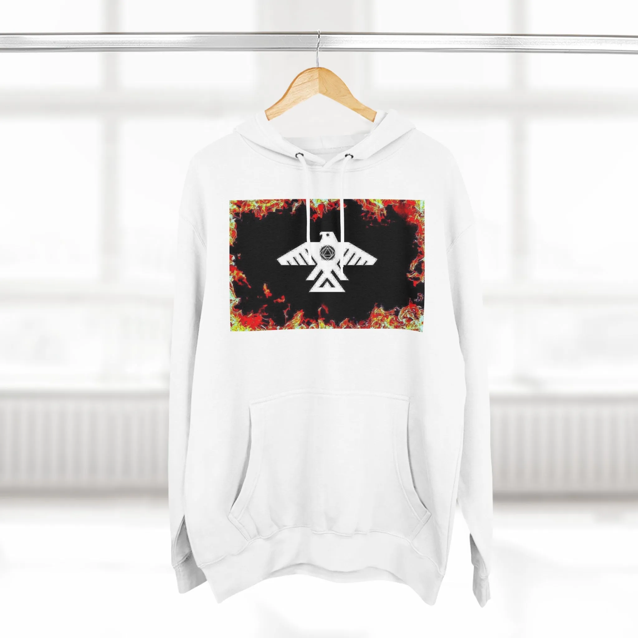 (Through The Flames Recovery Thunderbird) Unisex Premium Pullover Hoodie