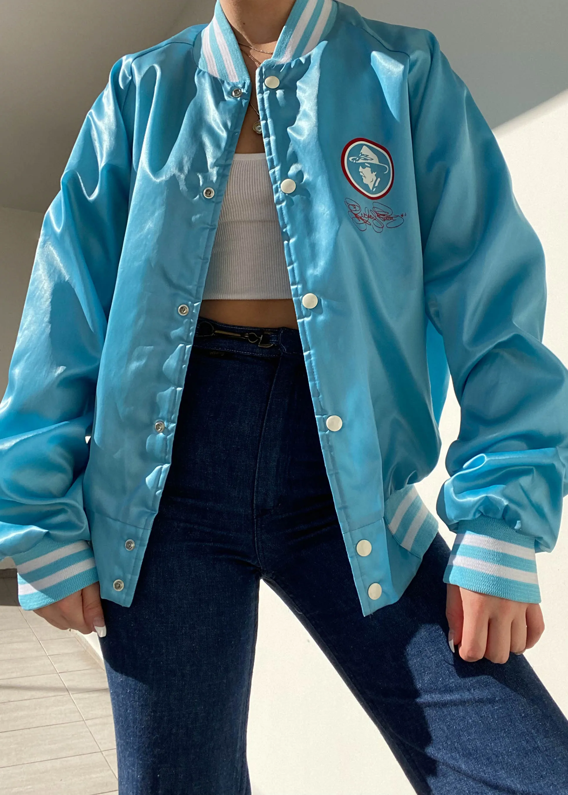 Turquoise Racing Bomber (L)
