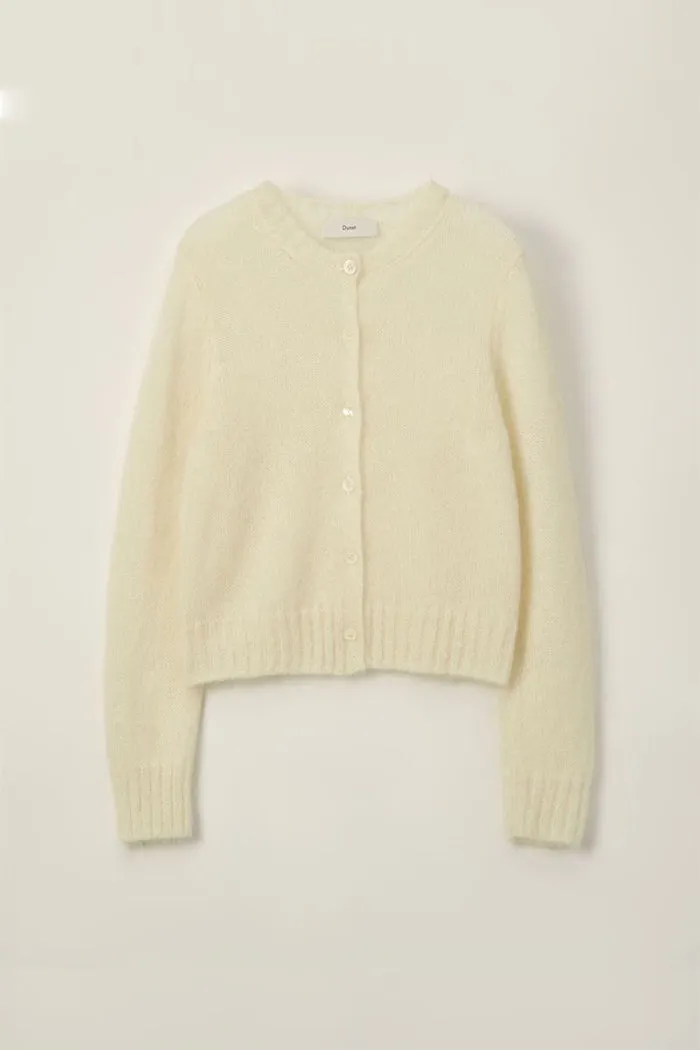 UNISEX CREWNECK KNIT CARDIGAN