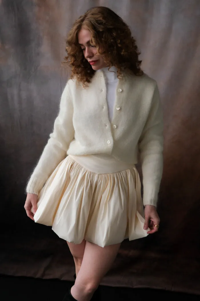 UNISEX CREWNECK KNIT CARDIGAN