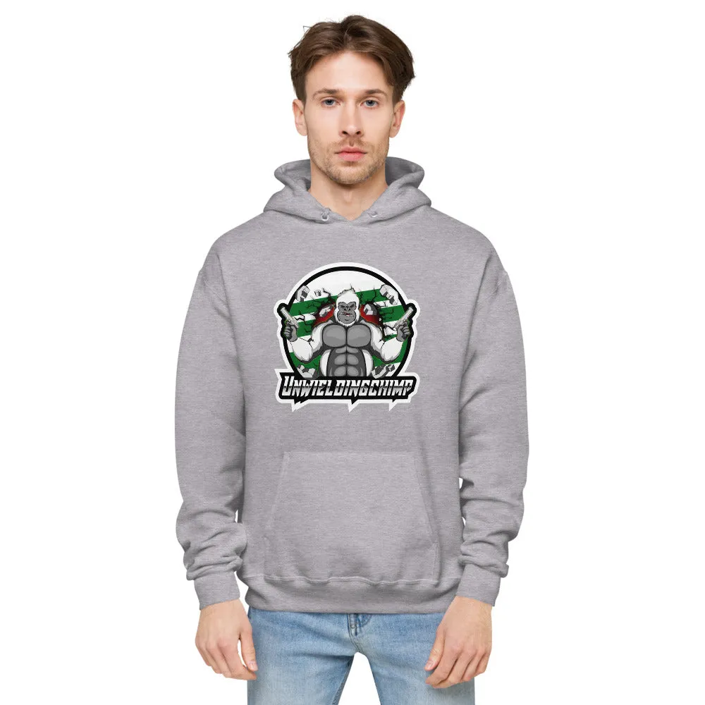 Unweilding_Chimp Unisex Hanes fleece hoodie