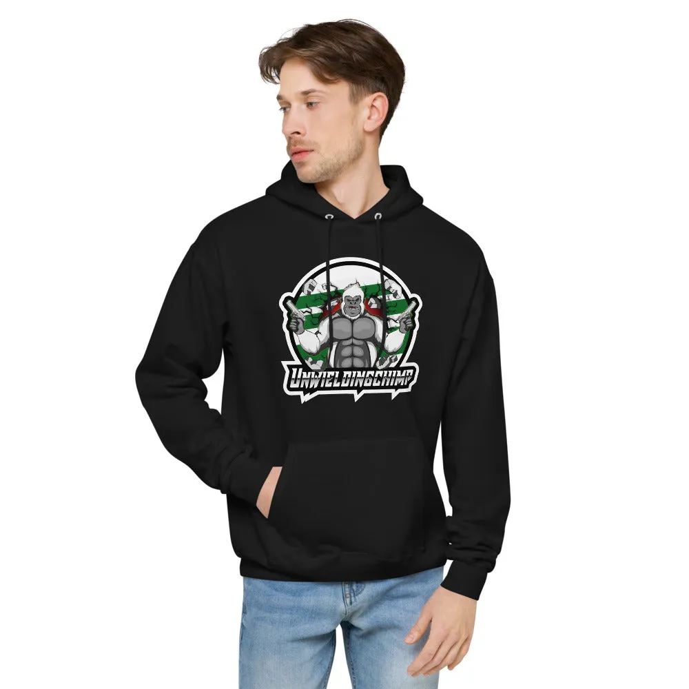 Unweilding_Chimp Unisex Hanes fleece hoodie