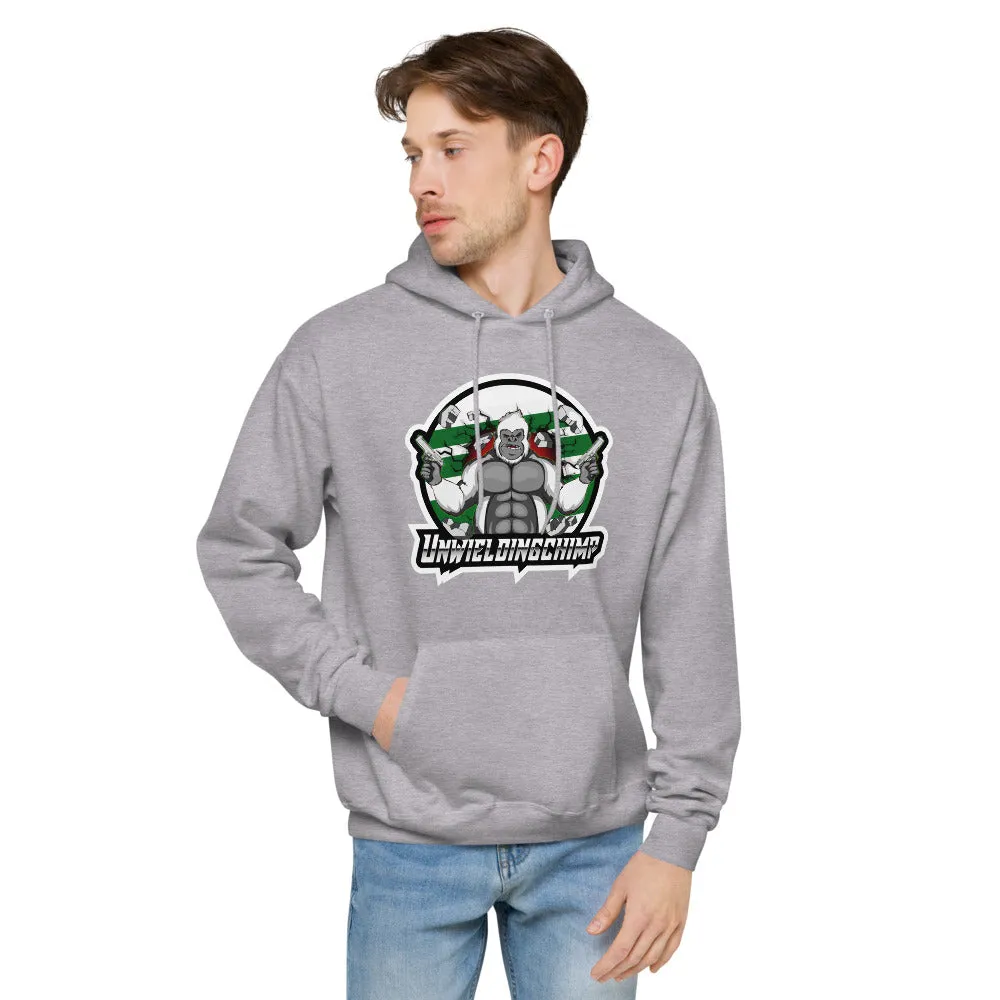 Unweilding_Chimp Unisex Hanes fleece hoodie