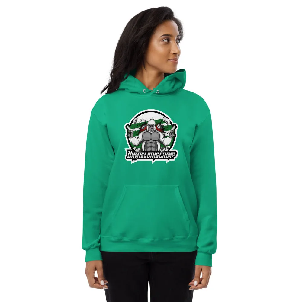 Unweilding_Chimp Unisex Hanes fleece hoodie