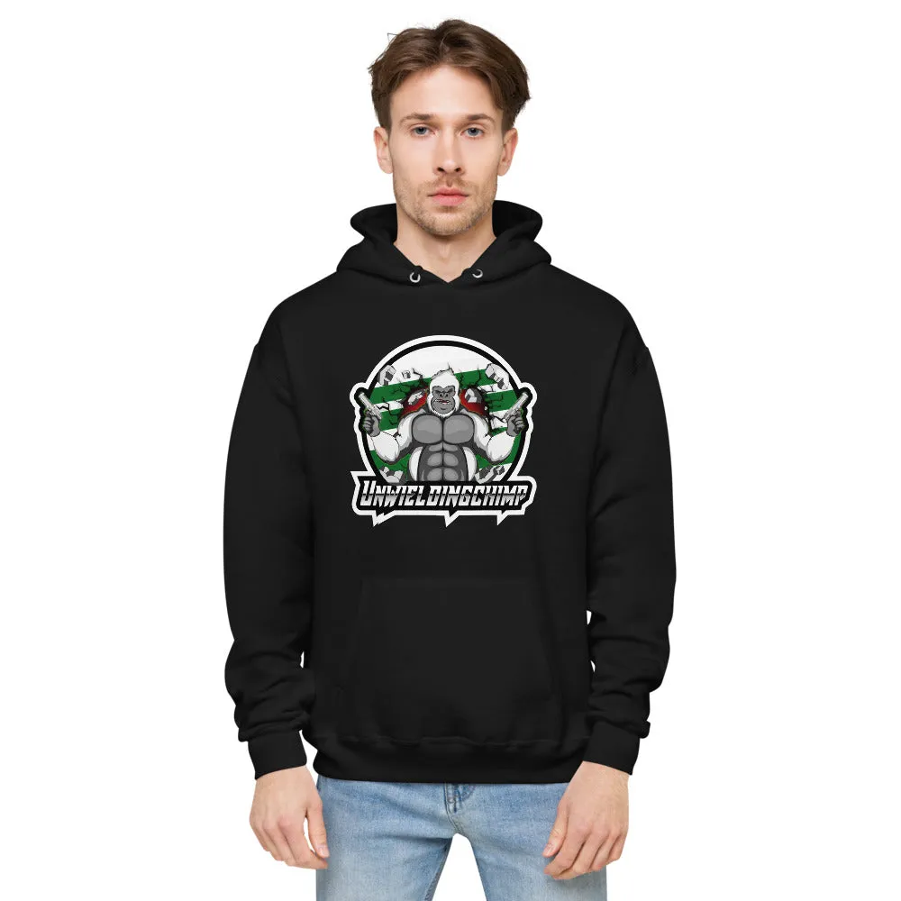 Unweilding_Chimp Unisex Hanes fleece hoodie