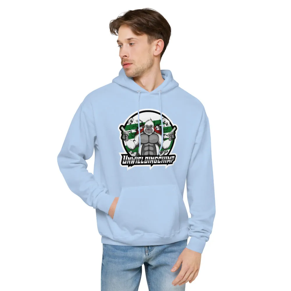 Unweilding_Chimp Unisex Hanes fleece hoodie