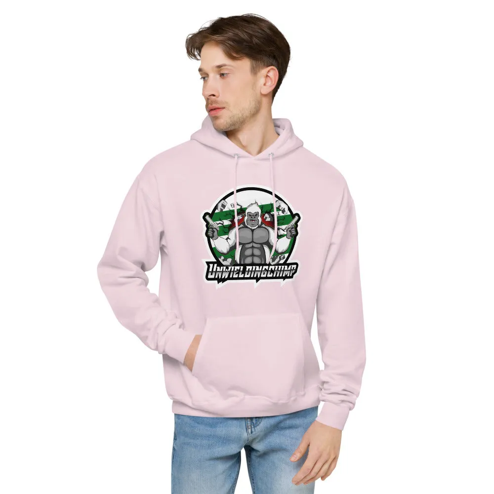 Unweilding_Chimp Unisex Hanes fleece hoodie