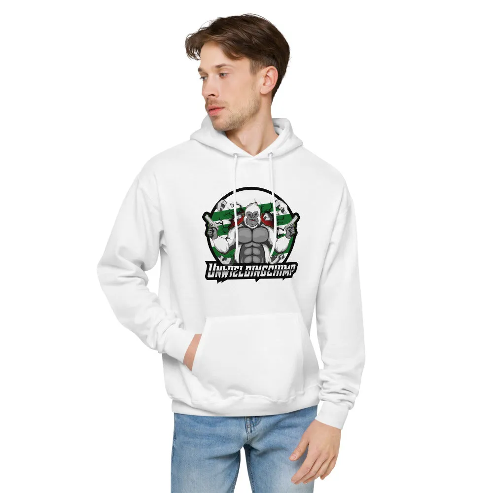 Unweilding_Chimp Unisex Hanes fleece hoodie