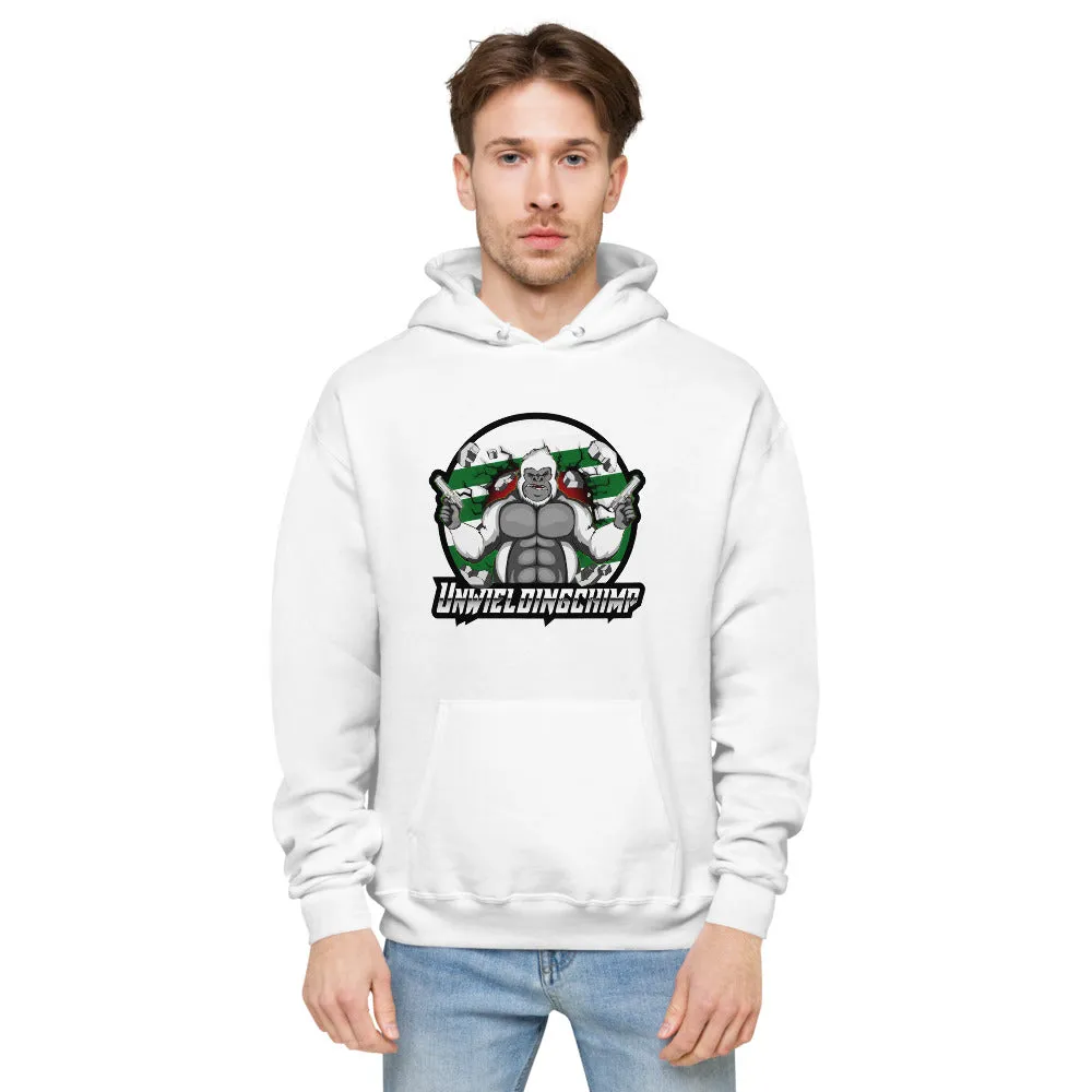 Unweilding_Chimp Unisex Hanes fleece hoodie