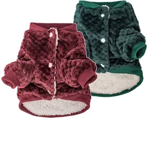 Warm Fur Soft Pet Clothes for Puppy Dog Shirt Vest Coat