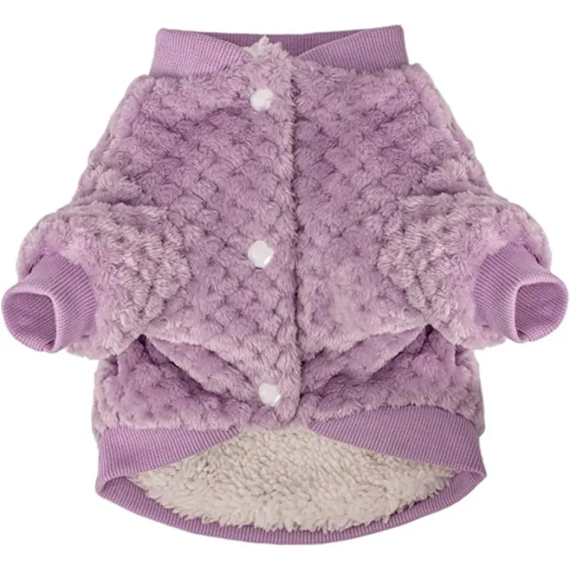 Warm Fur Soft Pet Clothes for Puppy Dog Shirt Vest Coat