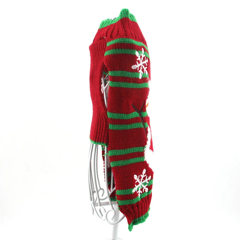 Winter Cute Dog Snow Sweaters