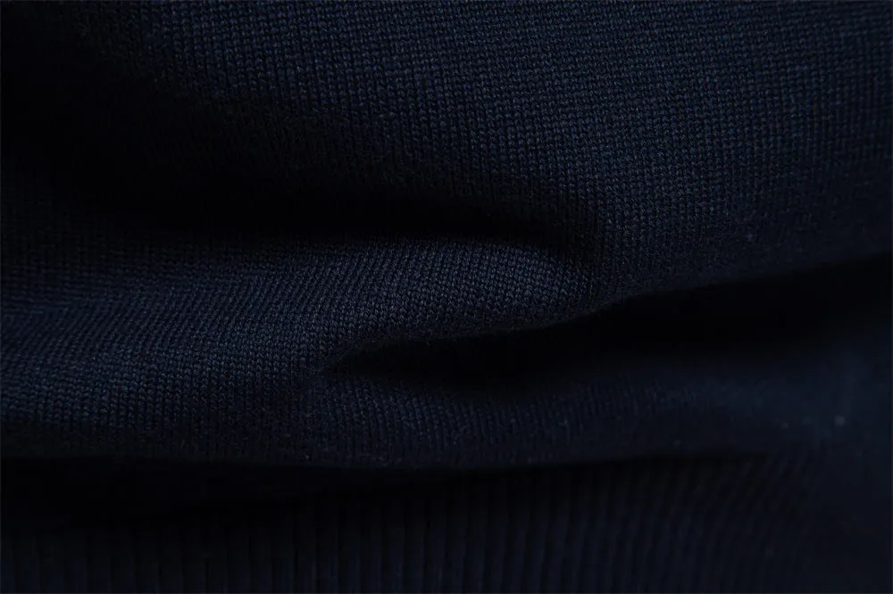 Winter Pullover Sweater V-neck Solid Color Long Sleeve Warm Sweaters Tops | VSW-02