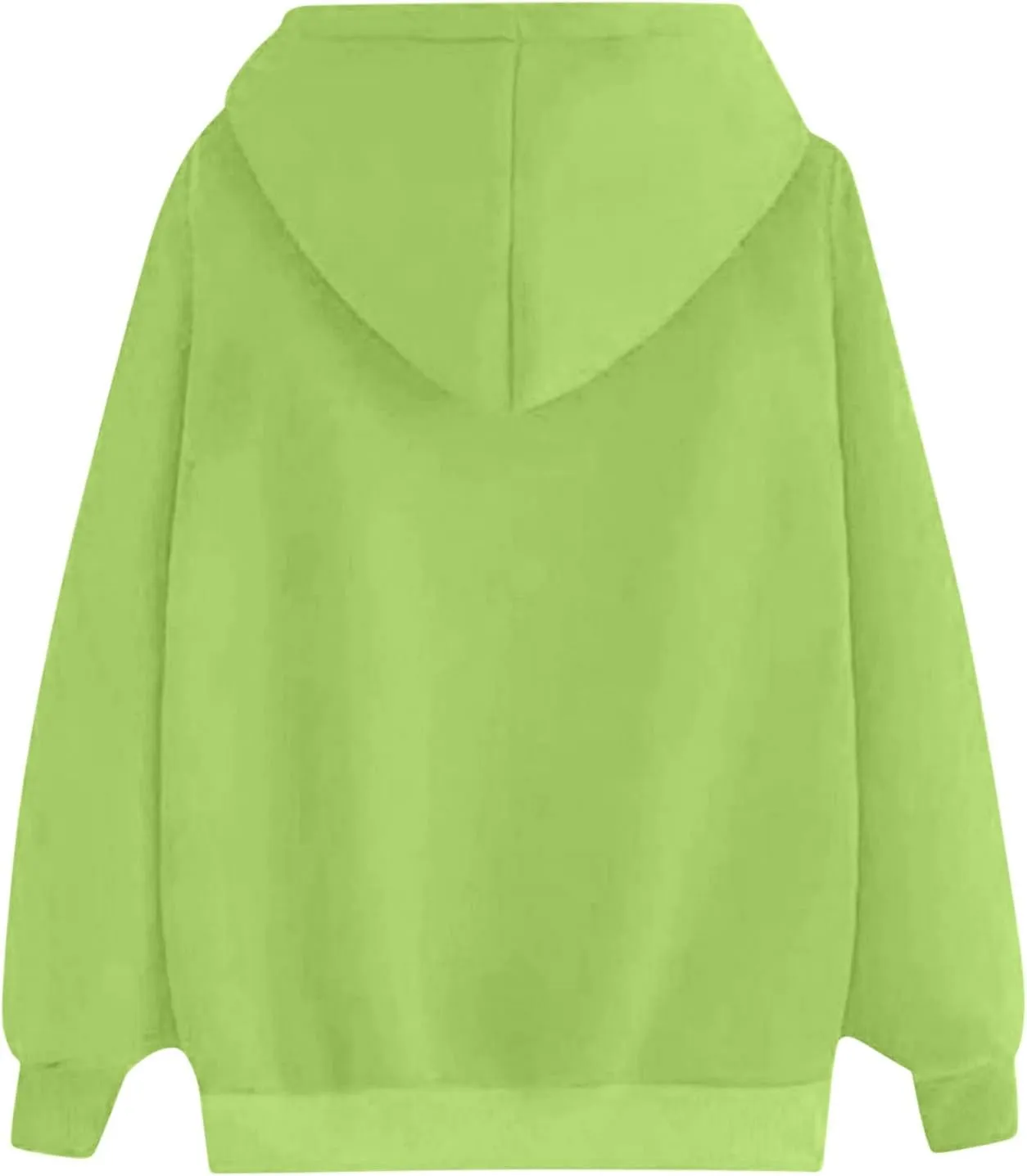 Women Heart Print Hoodie Classic Solid Graphic Oversized Pullover Valentines Day Long Sleeve Sweatshirt with Pocket