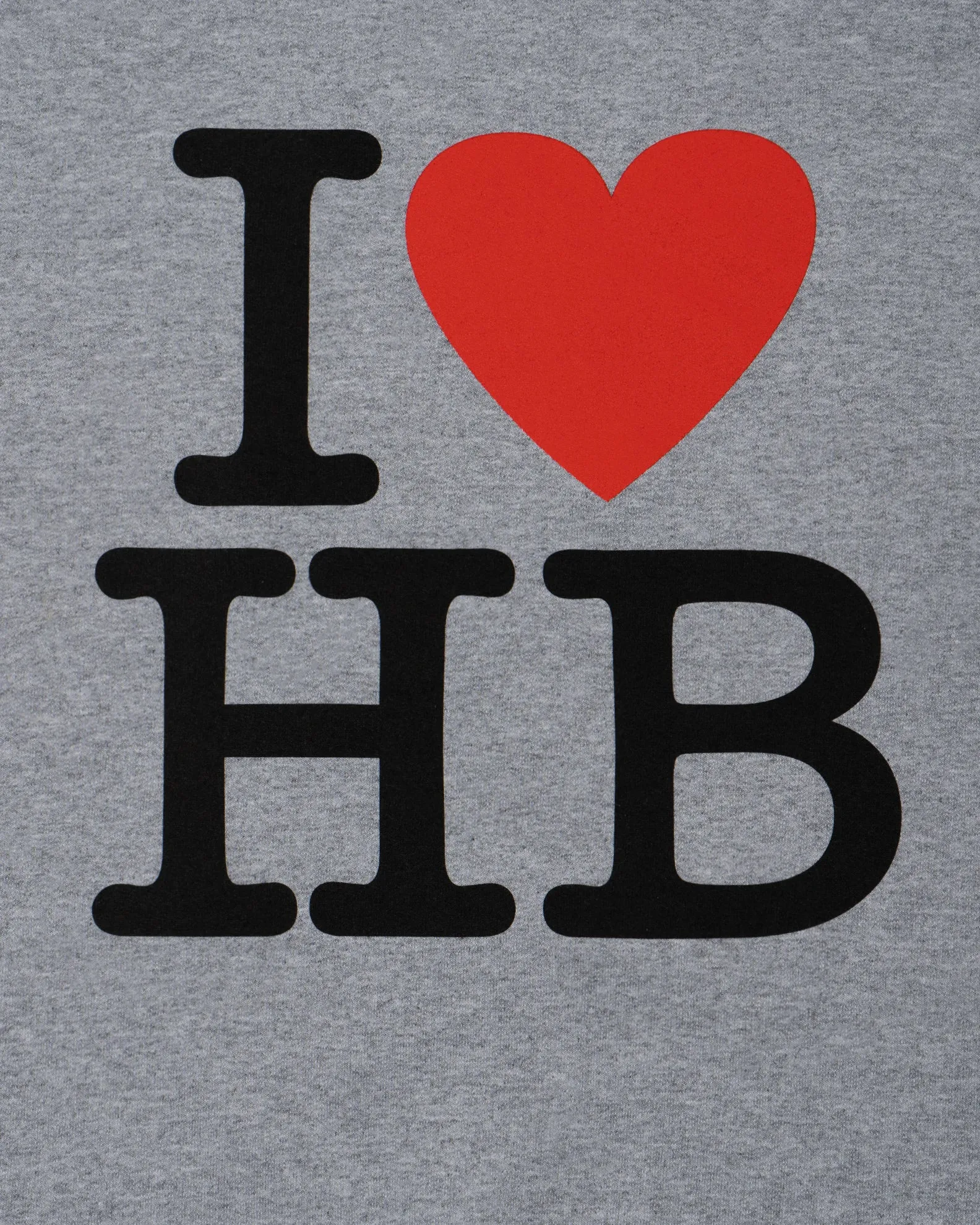 Women's I Heart HB L/S Crewneck Sweatshirt