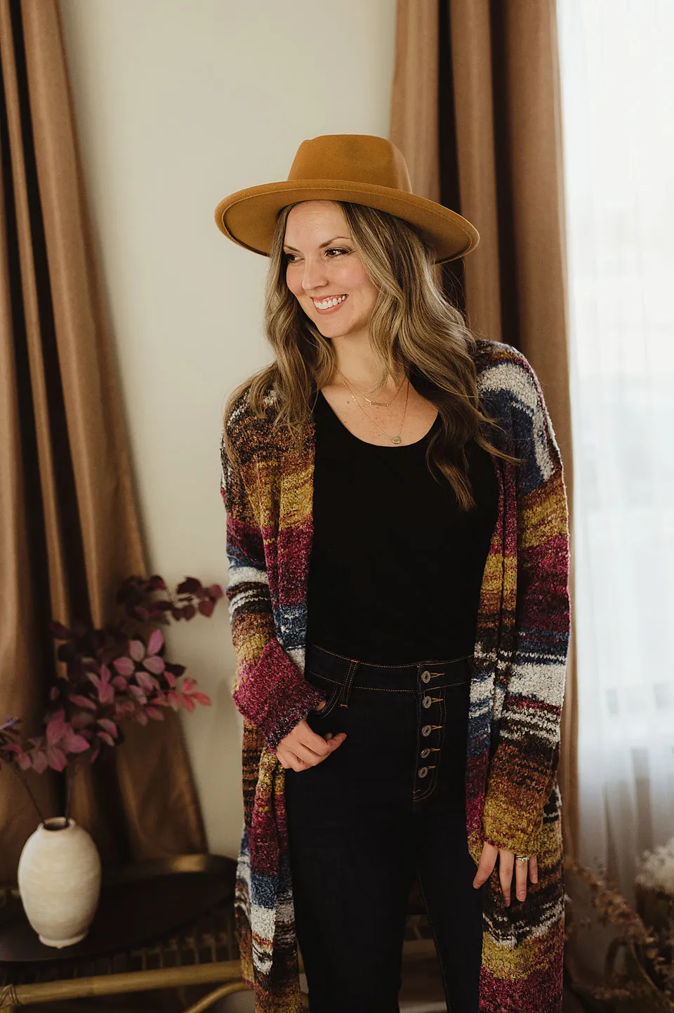 Wool Multi Cardi